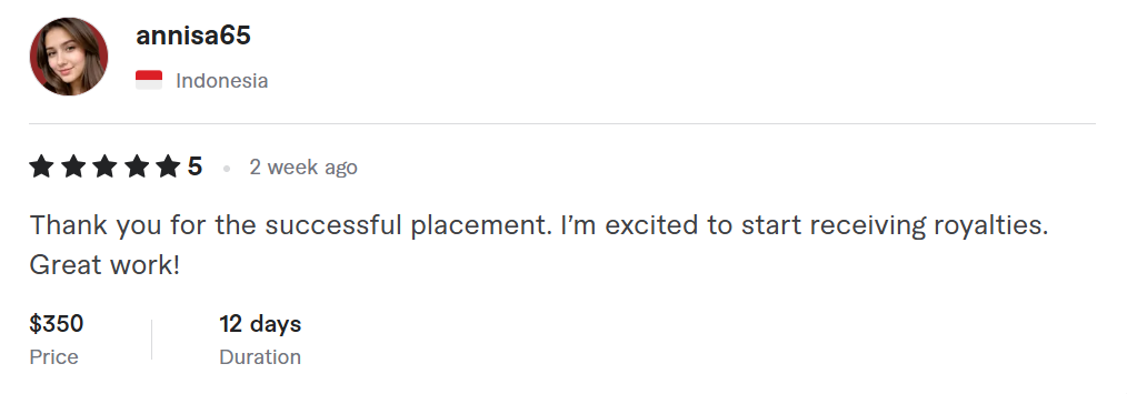Client review 11 from Breccan Jorvik Company