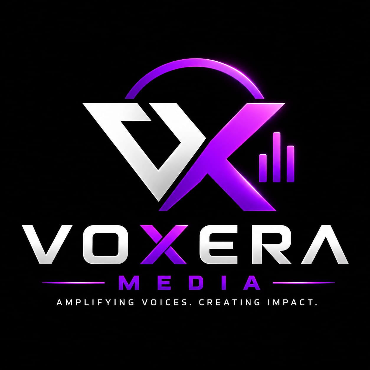 Voxera Media visual identity